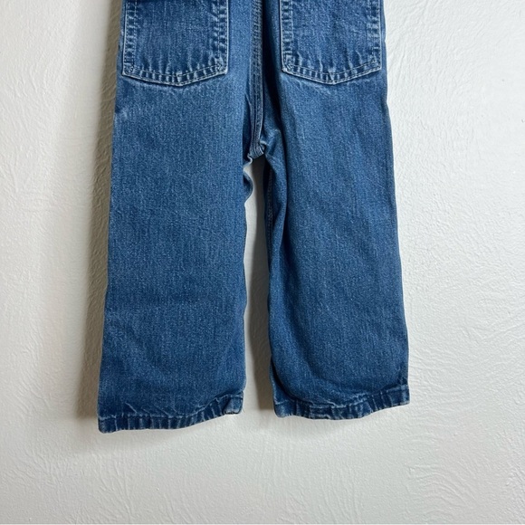 Vintage OshKosh B'gosh Toddler Denim Overalls Cotton Blue Medium Wash Size 2T - Picture 9 of 11